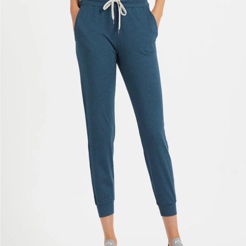 Performance Drawstring Jogger Sweatpants - Indigo… - image 1
